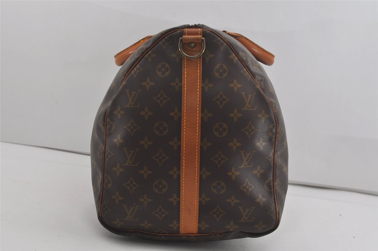 Authentic Louis Vuitton Monogram Keepall Bandouliere 55 M41414 Boston Bag 7922I