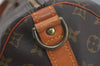 Authentic Louis Vuitton Monogram Keepall Bandouliere 55 M41414 Boston Bag 7922I