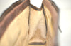 Authentic GUCCI Web Sherry Line Clutch Hand Bag Purse GG PVC Leather Brown 7922J