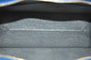 Authentic Louis Vuitton Epi Trousse Crete Clutch Bag Blue M48405 LV Junk 7924J