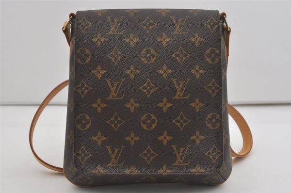Auth Louis Vuitton Monogram Musette Salsa M51387 Long Shoulder Cross Bag 7925I