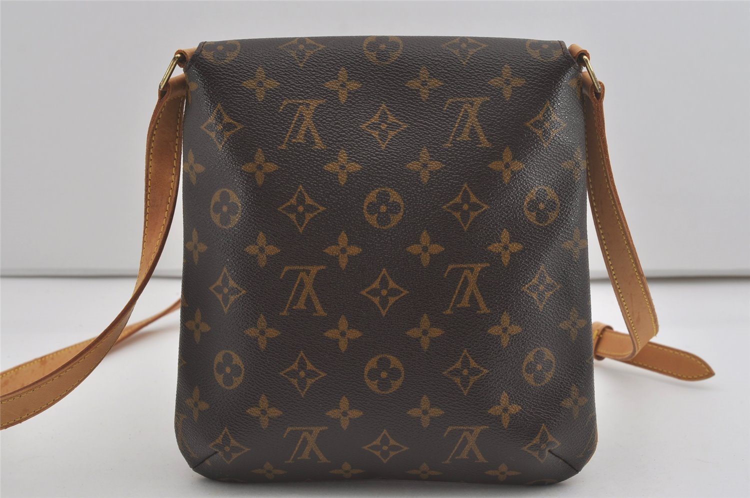 Auth Louis Vuitton Monogram Musette Salsa M51387 Long Shoulder Cross Bag 7925I