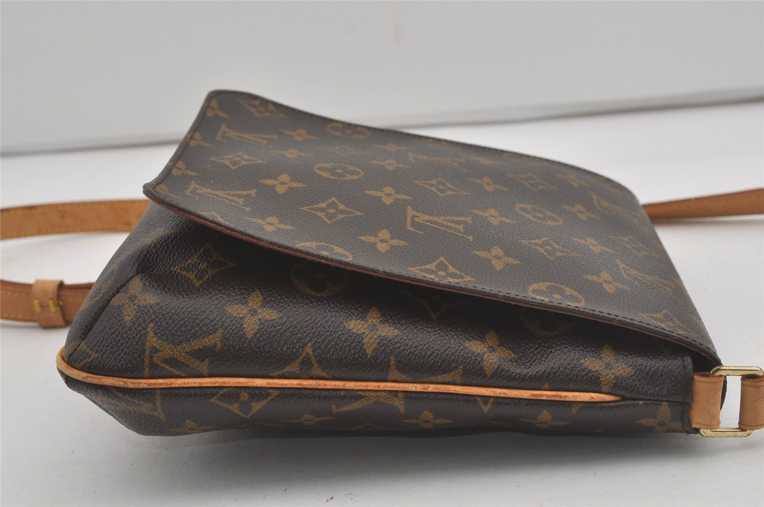 Auth Louis Vuitton Monogram Musette Salsa M51387 Long Shoulder Cross Bag 7925I