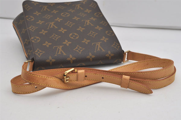 Auth Louis Vuitton Monogram Musette Salsa M51387 Long Shoulder Cross Bag 7925I