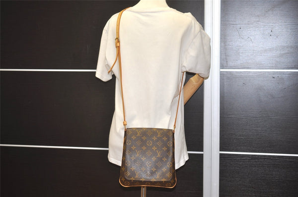 Auth Louis Vuitton Monogram Musette Salsa M51387 Long Shoulder Cross Bag 7925I