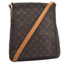 Authentic Louis Vuitton Monogram Musette Shoulder Cross Body Bag M51256 LV 7926I