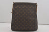 Authentic Louis Vuitton Monogram Musette Shoulder Cross Body Bag M51256 LV 7926I