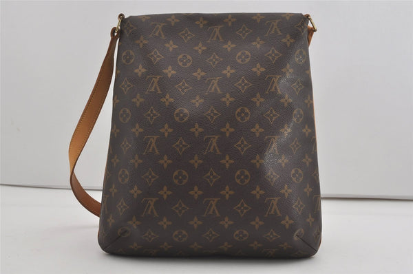 Authentic Louis Vuitton Monogram Musette Shoulder Cross Body Bag M51256 LV 7926I