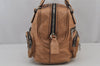 Authentic Chloe Betty Shoulder Hand Bag Purse Leather Brown 7926J