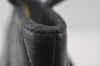 Authentic CHANEL Calf Skin Medallion CC Logo Shoulder Tote Bag Black 7927I