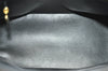 Authentic CHANEL Calf Skin Medallion CC Logo Shoulder Tote Bag Black 7927I