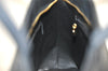 Authentic CHANEL Calf Skin Medallion CC Logo Shoulder Tote Bag Black 7927I