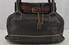 Authentic Chloe Vintage Shoulder Hand Bag Leather Brown 7927J