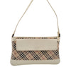 Authentic BURBERRY Nova Check Shoulder Hand Bag Purse Canvas Leather Beige 7928J