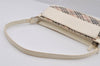 Authentic BURBERRY Nova Check Shoulder Hand Bag Purse Canvas Leather Beige 7928J