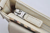 Authentic BURBERRY Nova Check Shoulder Hand Bag Purse Canvas Leather Beige 7928J