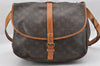 Authentic Louis Vuitton Monogram Saumur 35 Shoulder Cross Bag M42254 LV 7930I