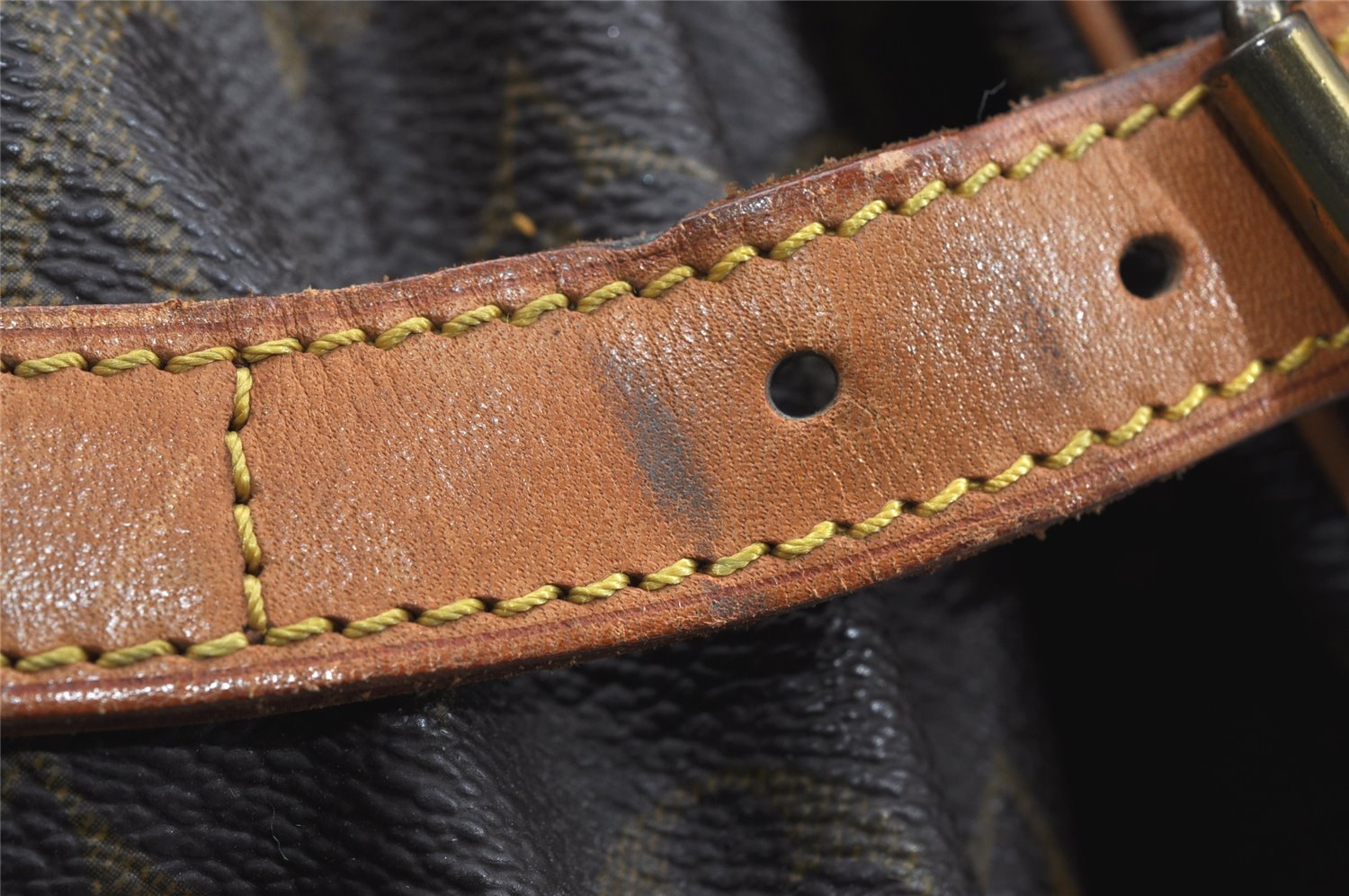 Authentic Louis Vuitton Monogram Saumur 35 Shoulder Cross Bag M42254 LV 7930I