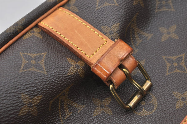 Authentic Louis Vuitton Monogram Saumur 35 Shoulder Cross Bag M42254 LV 7930I