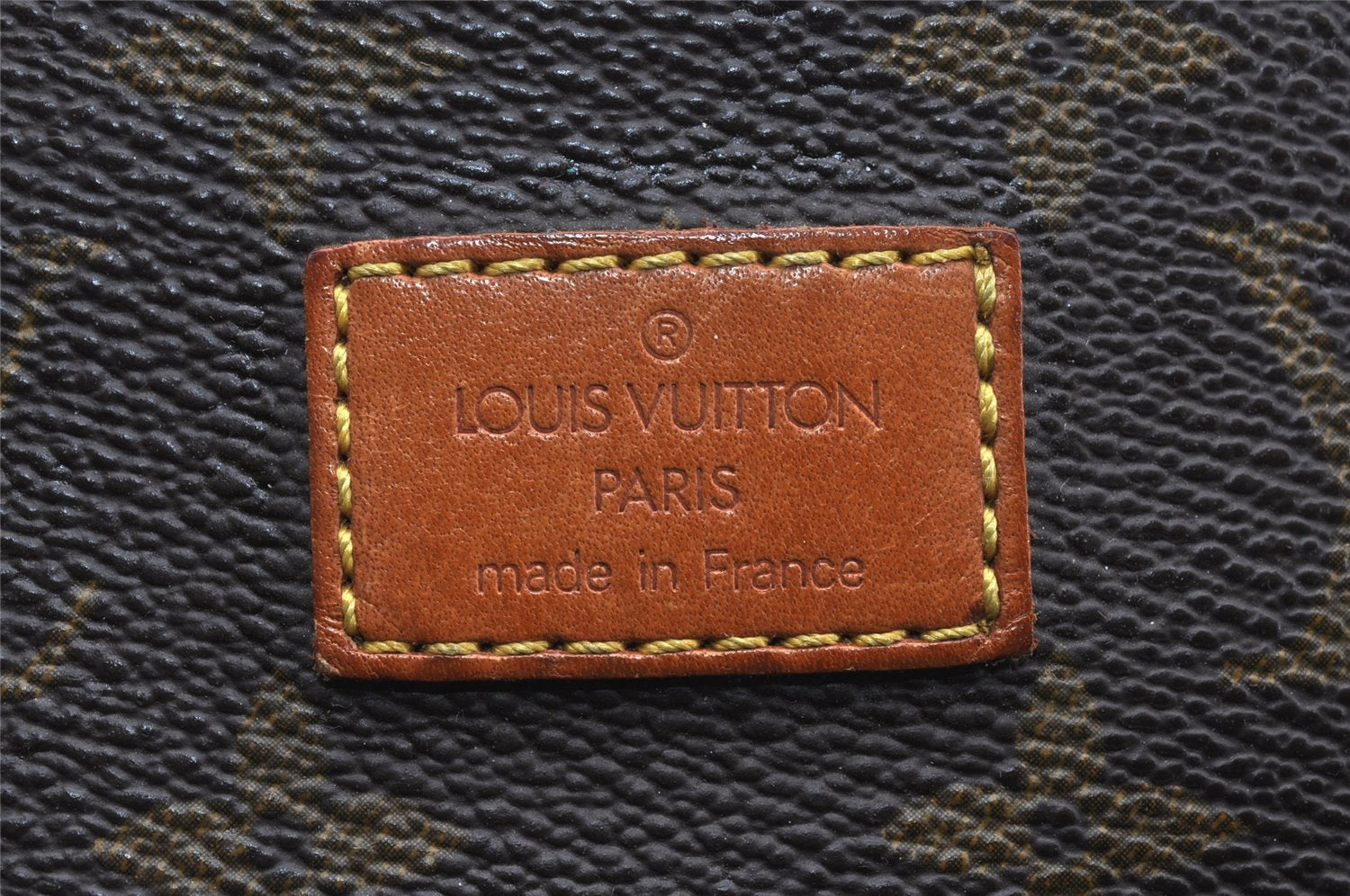 Authentic Louis Vuitton Monogram Saumur 35 Shoulder Cross Bag M42254 LV 7930I