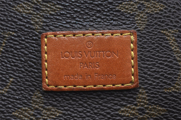 Authentic Louis Vuitton Monogram Saumur 35 Shoulder Cross Bag M42254 LV 7930I