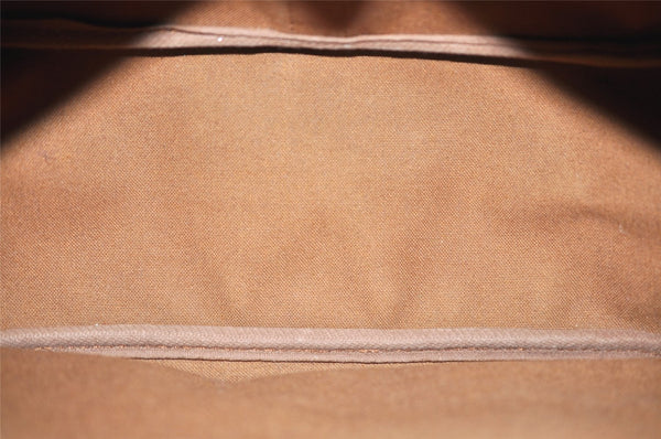 Authentic Louis Vuitton Monogram Saumur 35 Shoulder Cross Bag M42254 LV 7930I