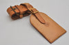 Authentic Louis Vuitton Name tag Handle Holder Beige 10Set LV 7931J