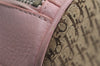Authentic Christian Dior Trotter Street Chic Hand Bag Canvas Leather Brown 7933I