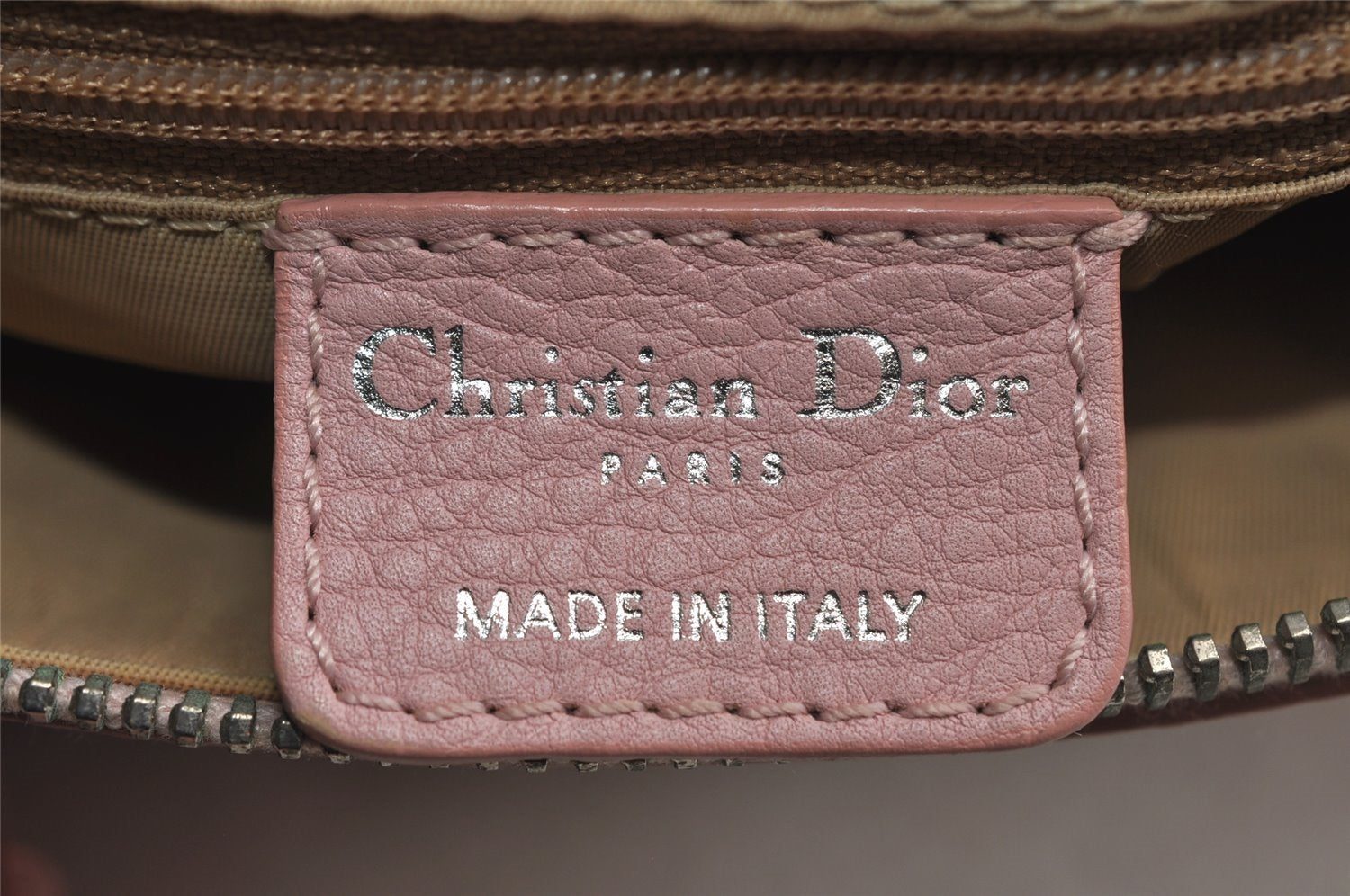 Authentic Christian Dior Trotter Street Chic Hand Bag Canvas Leather Brown 7933I