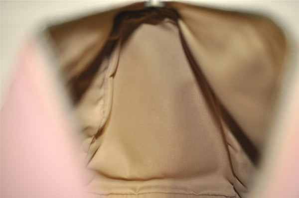 Authentic Christian Dior Trotter Street Chic Hand Bag Canvas Leather Brown 7933I