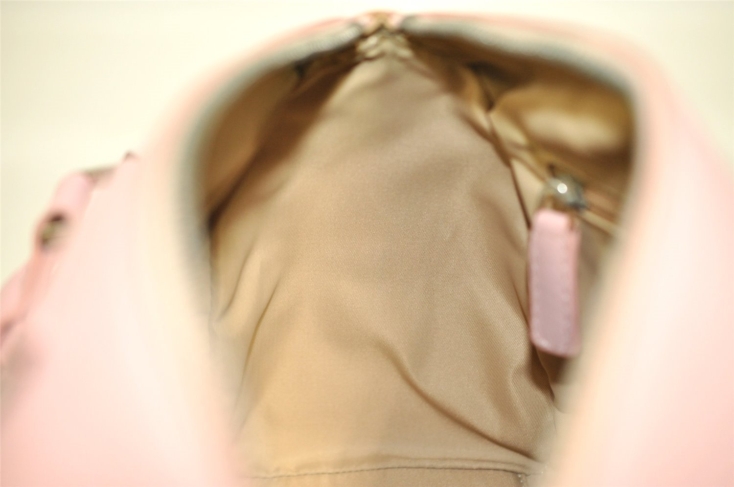 Authentic Christian Dior Trotter Street Chic Hand Bag Canvas Leather Brown 7933I