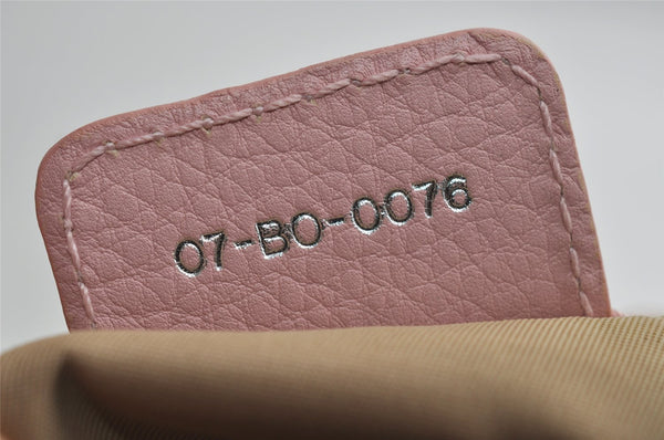 Authentic Christian Dior Trotter Street Chic Hand Bag Canvas Leather Brown 7933I