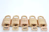 Authentic Louis Vuitton Padlock & Keys 10Set LV 7933J