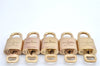 Authentic Louis Vuitton Padlock & Keys 10Set LV 7933J