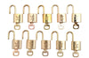 Authentic Louis Vuitton Padlock & Keys 10Set LV 7934J