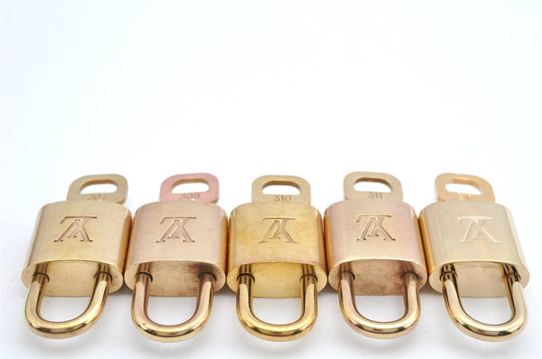 Authentic Louis Vuitton Padlock & Keys 10Set LV 7934J