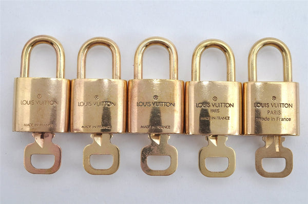 Authentic Louis Vuitton Padlock & Keys 10Set LV 7934J