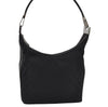 Authentic GUCCI Vintage Shoulder Bag Purse GG Canvas Leather 0013814 Black 7935I