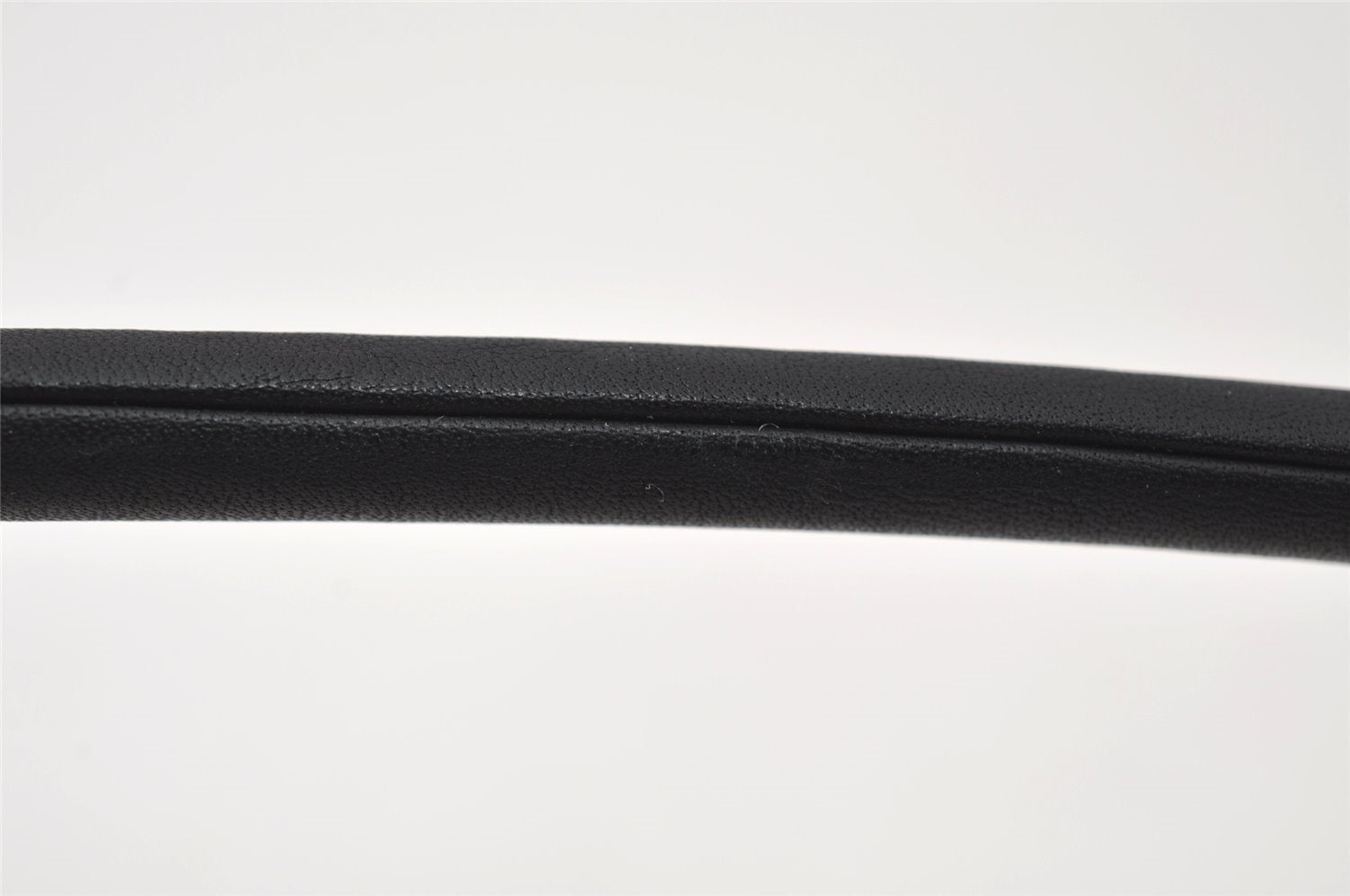 Authentic GUCCI Vintage Shoulder Bag Purse GG Canvas Leather 0013814 Black 7935I