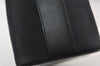 Authentic GUCCI Vintage Shoulder Bag Purse GG Canvas Leather 0013814 Black 7935I