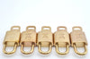 Authentic Louis Vuitton Padlock & Keys 10Set LV 7935J