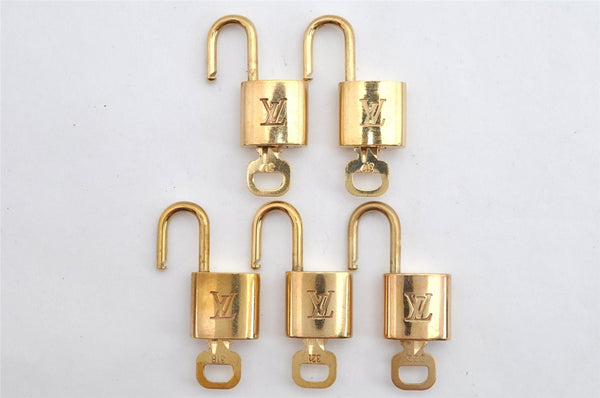 Authentic Louis Vuitton Padlock & Keys 10Set LV 7935J