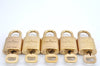 Authentic Louis Vuitton Padlock & Keys 10Set LV 7935J