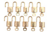 Authentic Louis Vuitton Padlock & Keys 10Set LV 7936J