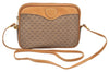 Authentic GUCCI Micro GG PVC Leather Shoulder Cross Body Bag Purse Brown 7937G