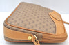 Authentic GUCCI Micro GG PVC Leather Shoulder Cross Body Bag Purse Brown 7937G