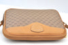 Authentic GUCCI Micro GG PVC Leather Shoulder Cross Body Bag Purse Brown 7937G