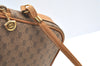 Authentic GUCCI Micro GG PVC Leather Shoulder Cross Body Bag Purse Brown 7937G