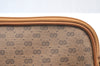 Authentic GUCCI Micro GG PVC Leather Shoulder Cross Body Bag Purse Brown 7937G