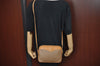 Authentic GUCCI Micro GG PVC Leather Shoulder Cross Body Bag Purse Brown 7937G